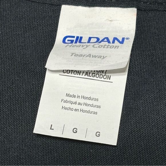 Vtg Nerd Block Purge Gas Mask Horror Movie Graphic T-Shirt Mens Size Large‎ - Picture 3 of 5